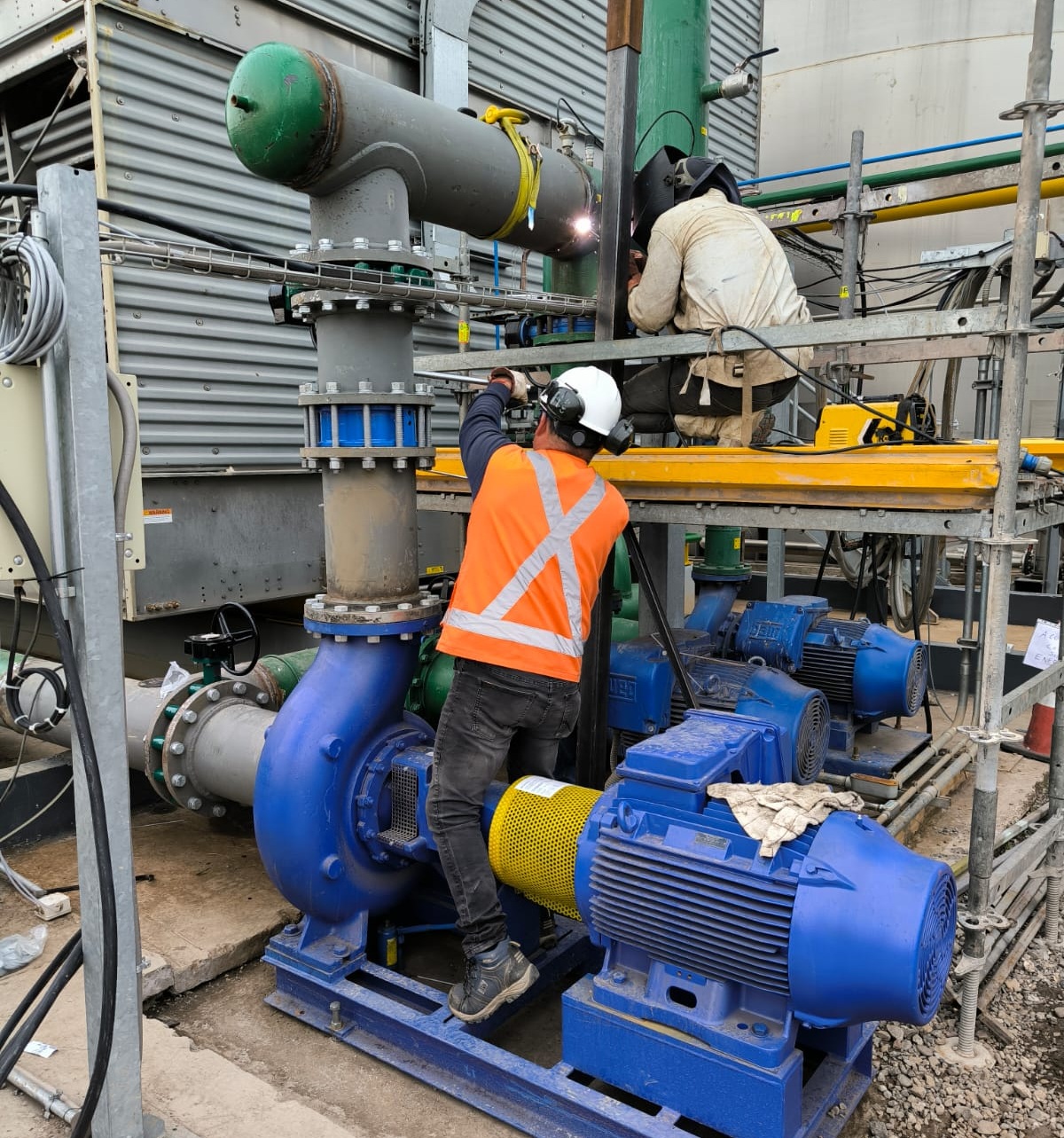 Servicio técnico y mantenimiento de bombas centrífugas industriales - Pumping Chile